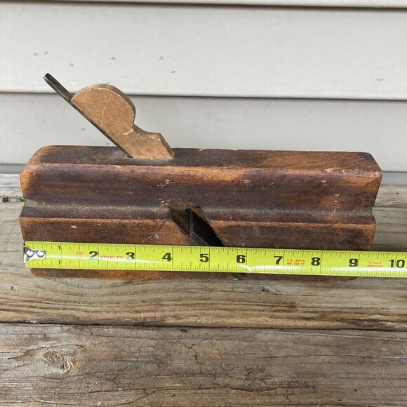 Vintage Wood Hand Plane Woodworking Tool Shop 9" - Picture 2 of 6